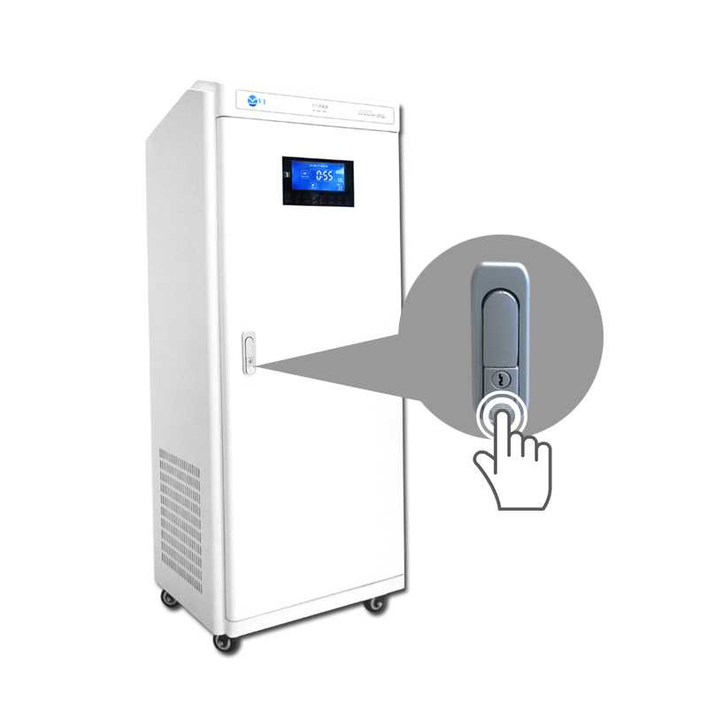 Central air conditioning purification device