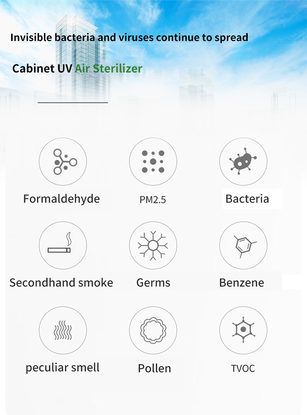 Cabinet UV Air Sterilizer