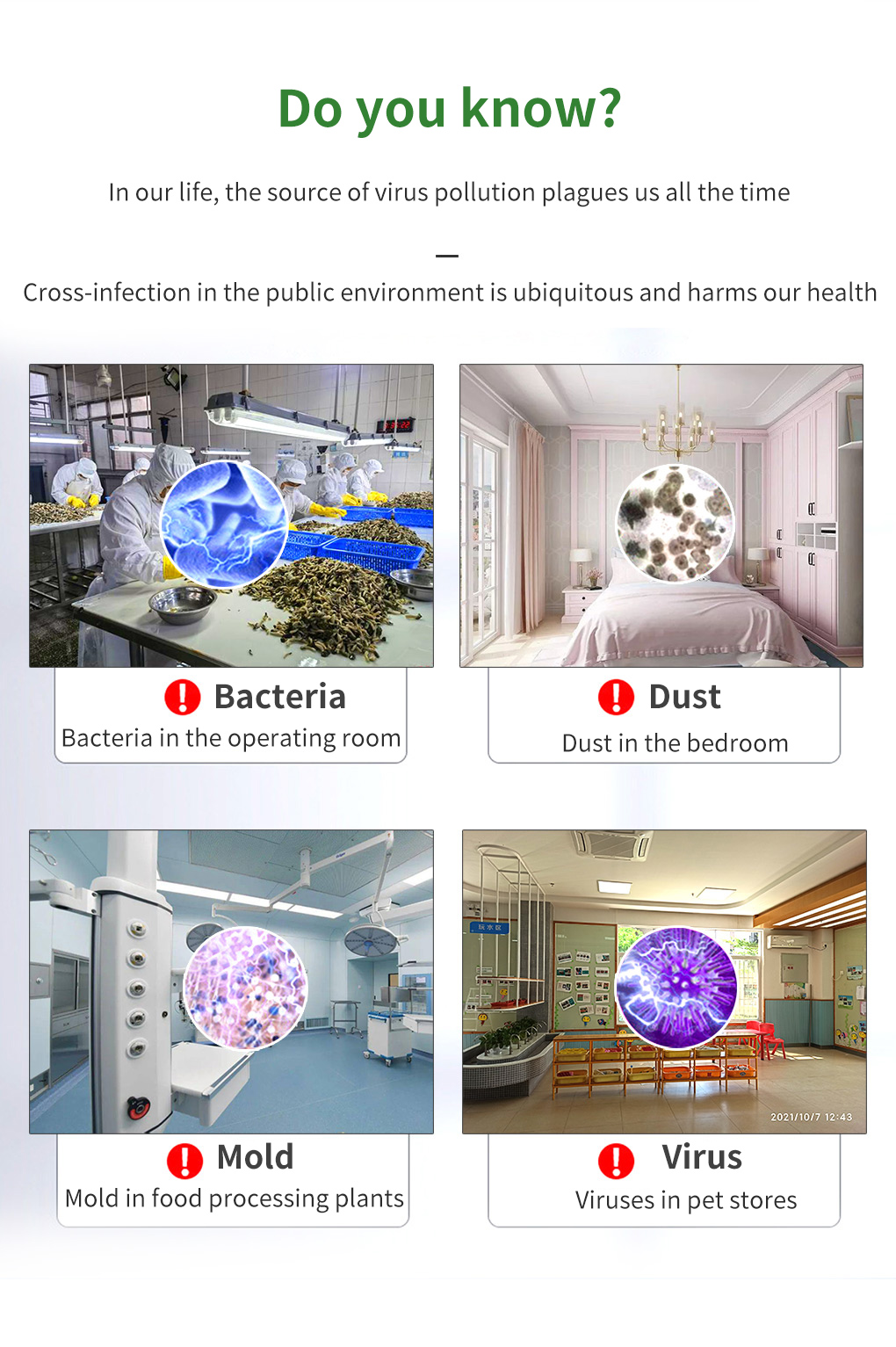 Cabinet air purification and disinfection machine
